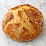 Crusty No Knead Bread