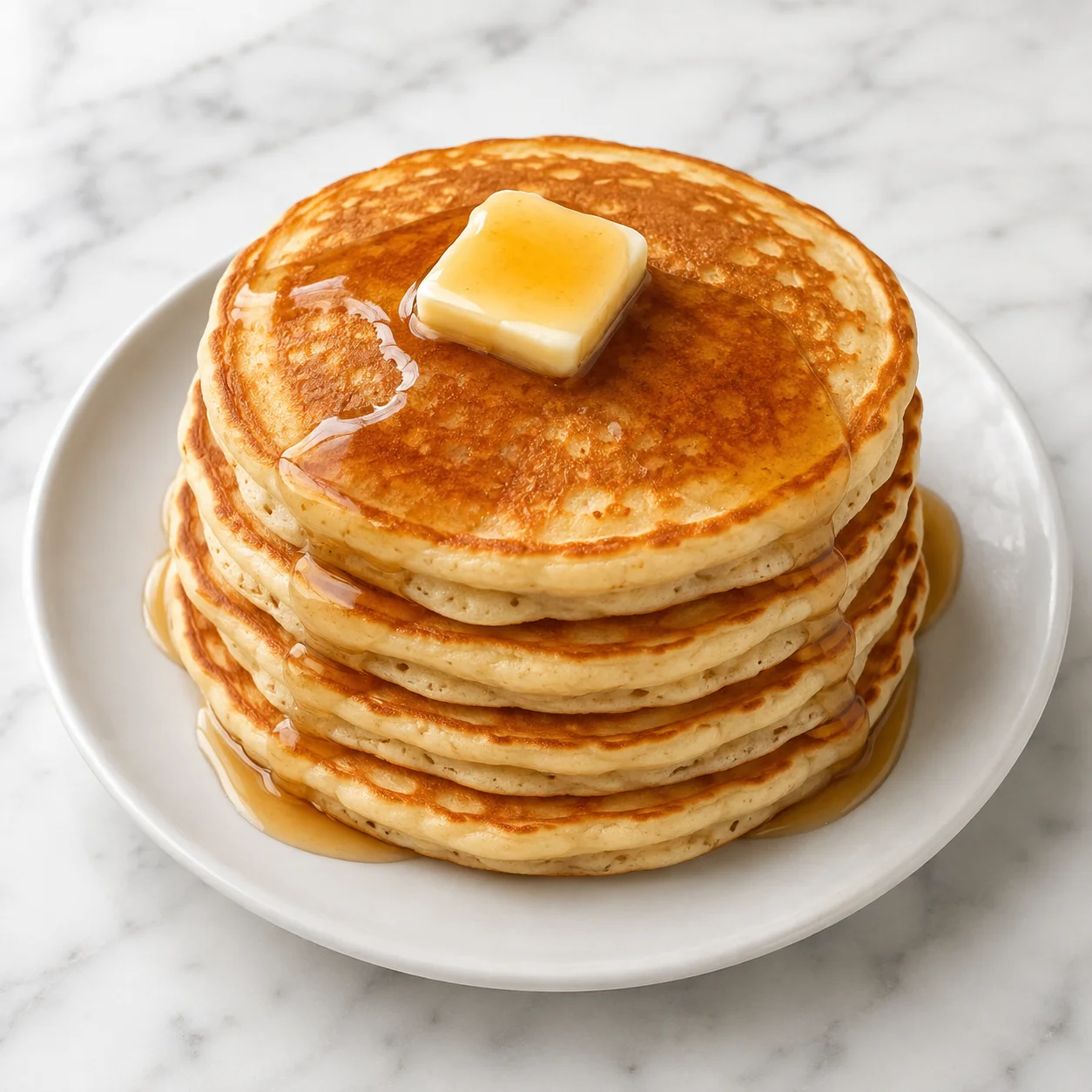 Fluffy Homemade Pancakes