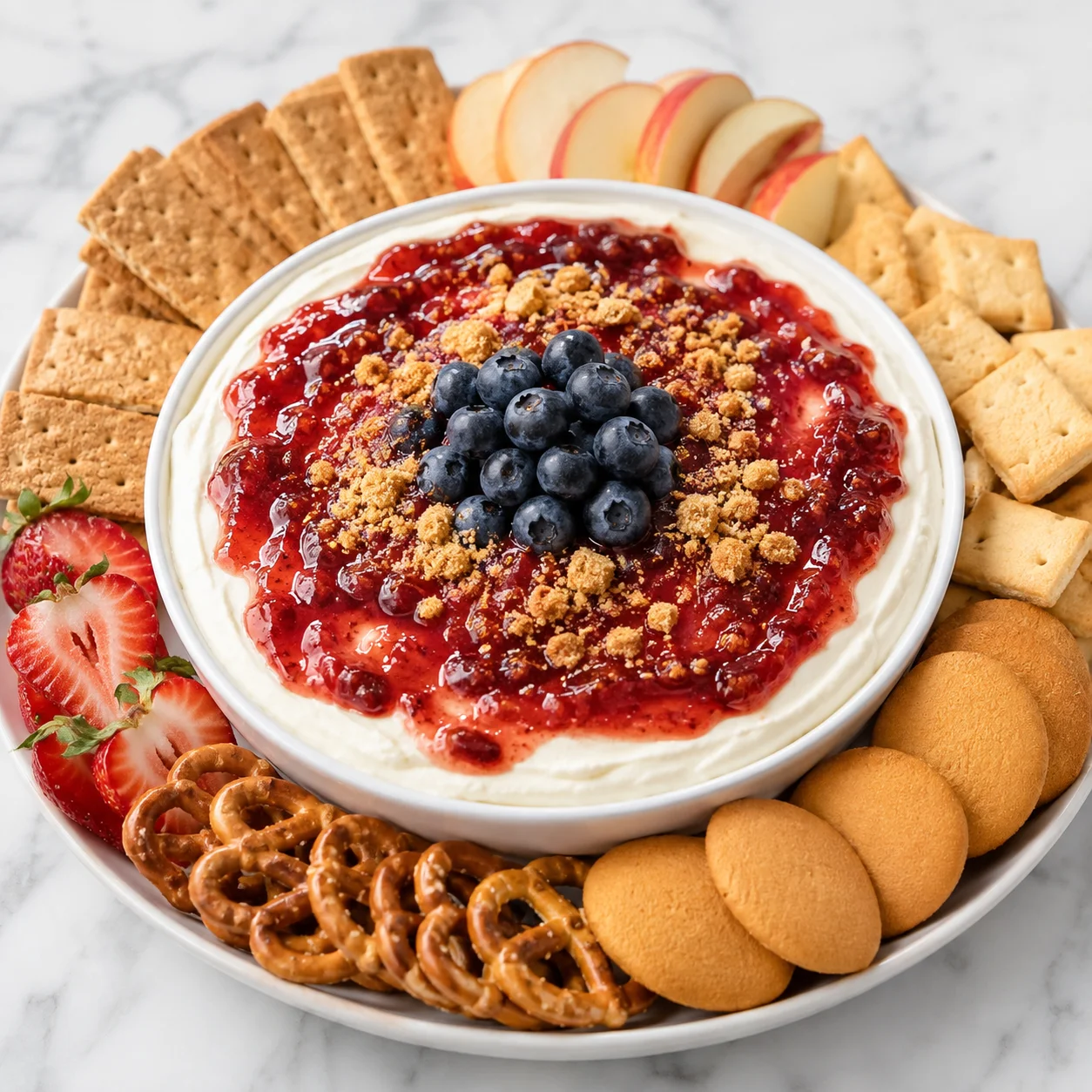 No Bake Cheesecake Dip
