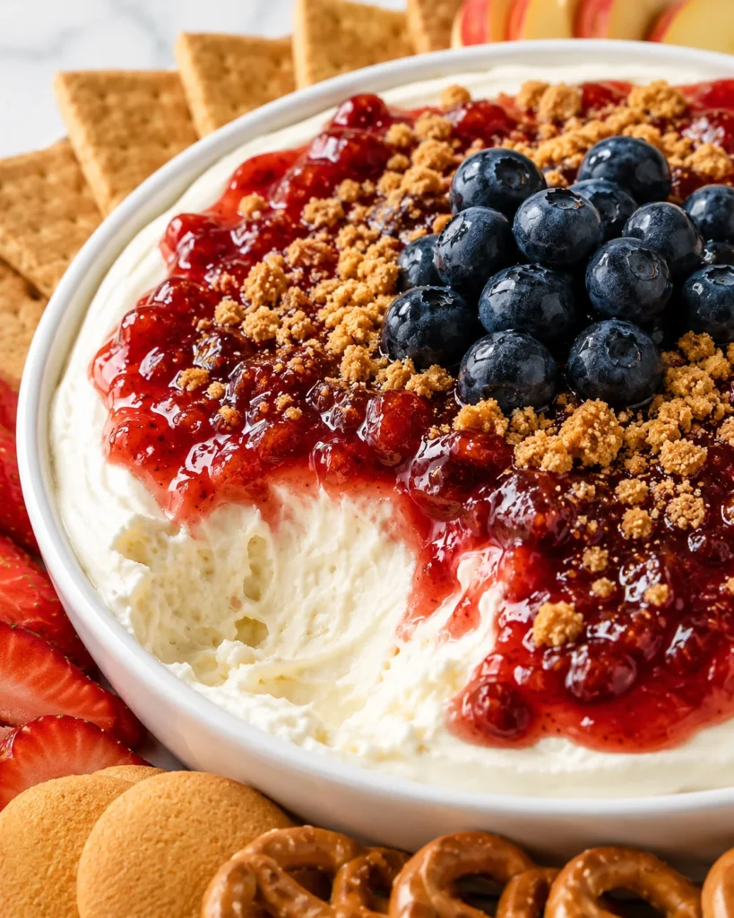 No Bake Cheesecake Dip