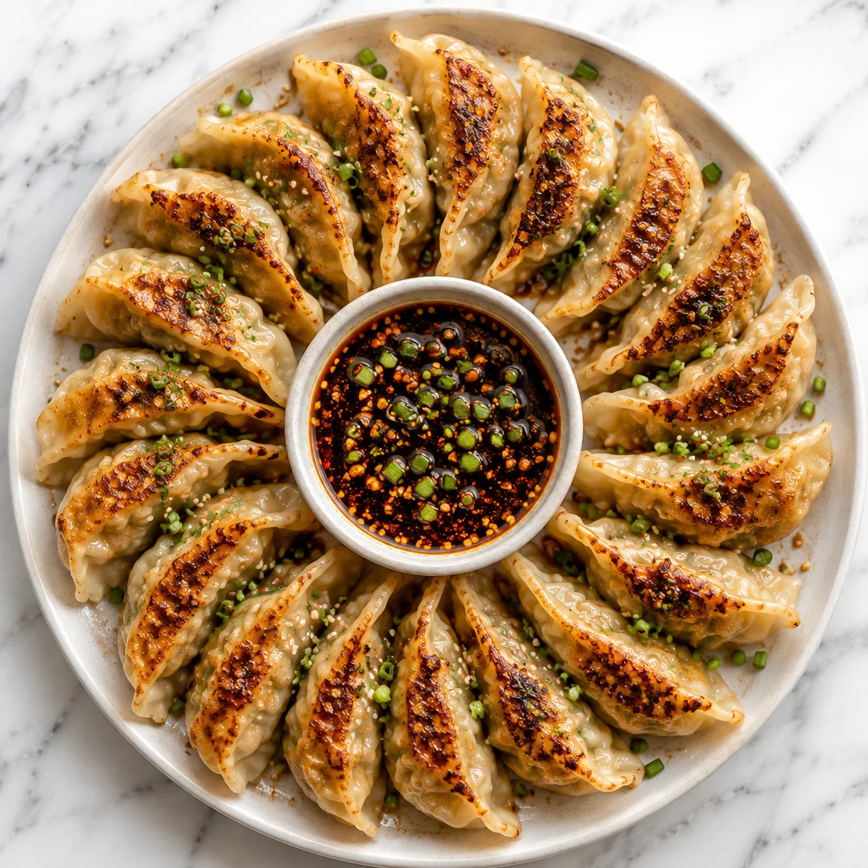 Crispy Pork Potstickers