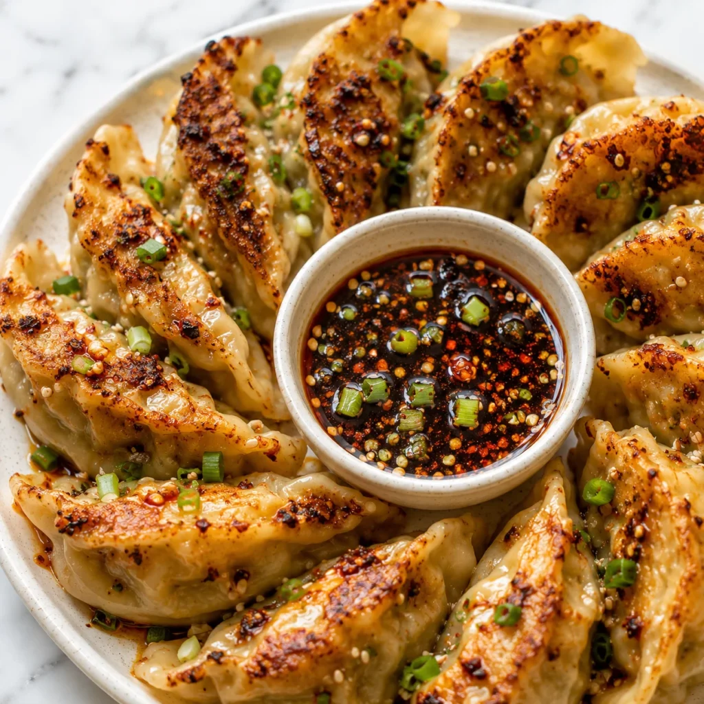 Crispy Pork Potstickers