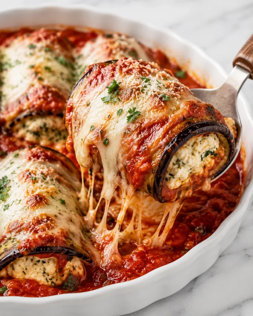 Crispy Eggplant Rollatini