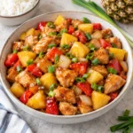 Glossy Pineapple Chicken Stir Fry