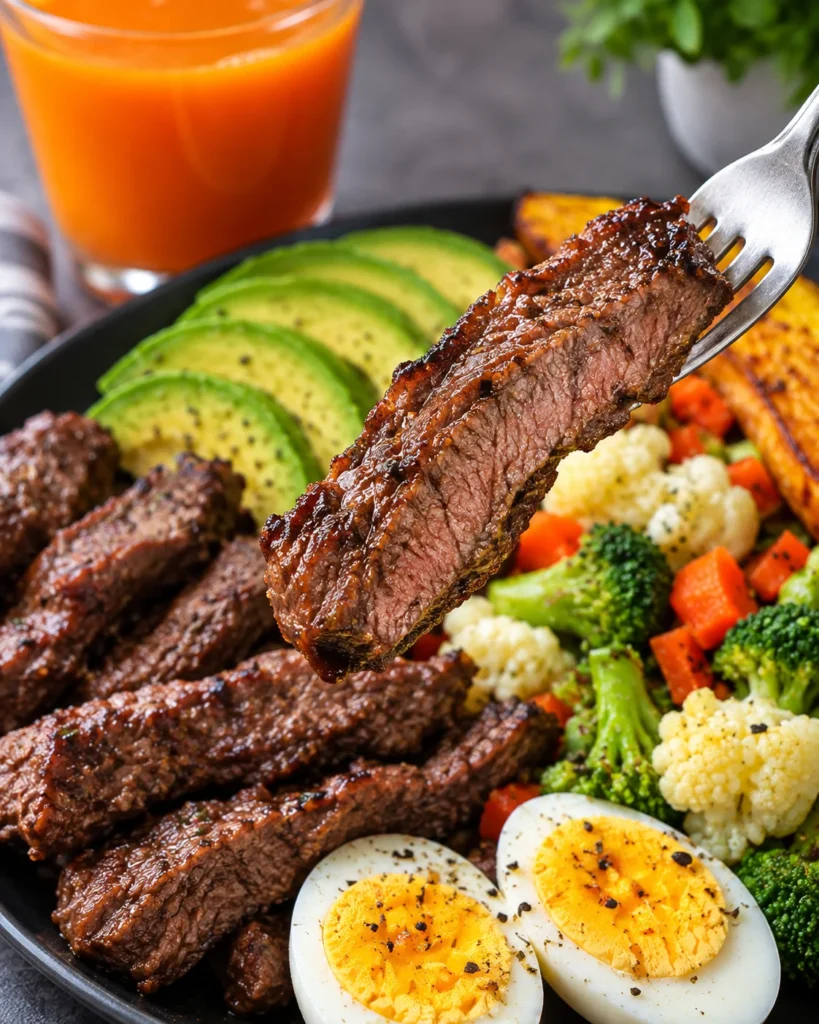 Grilled Beef Protein Plate