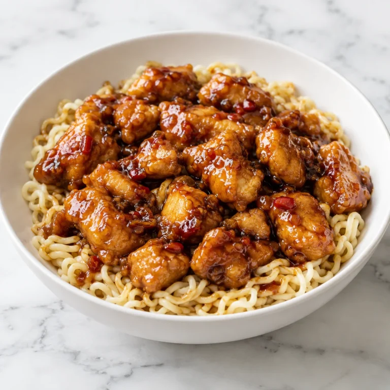 Easy General Tso’s Chicken