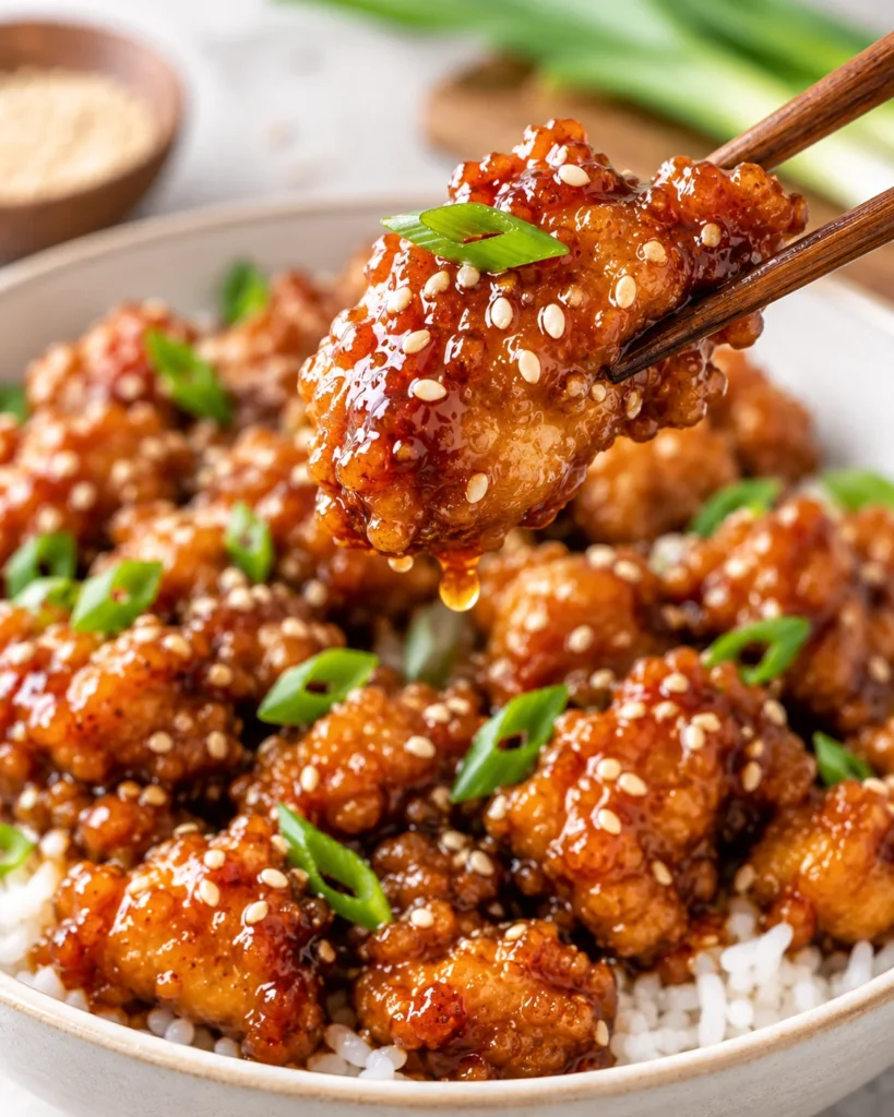Crispy Sesame Chicken