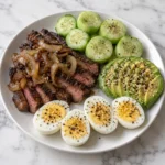 Pan Seared Beef Power Plate
