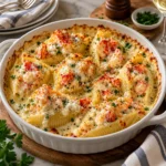 Creamy Lobster Stuffed Shells