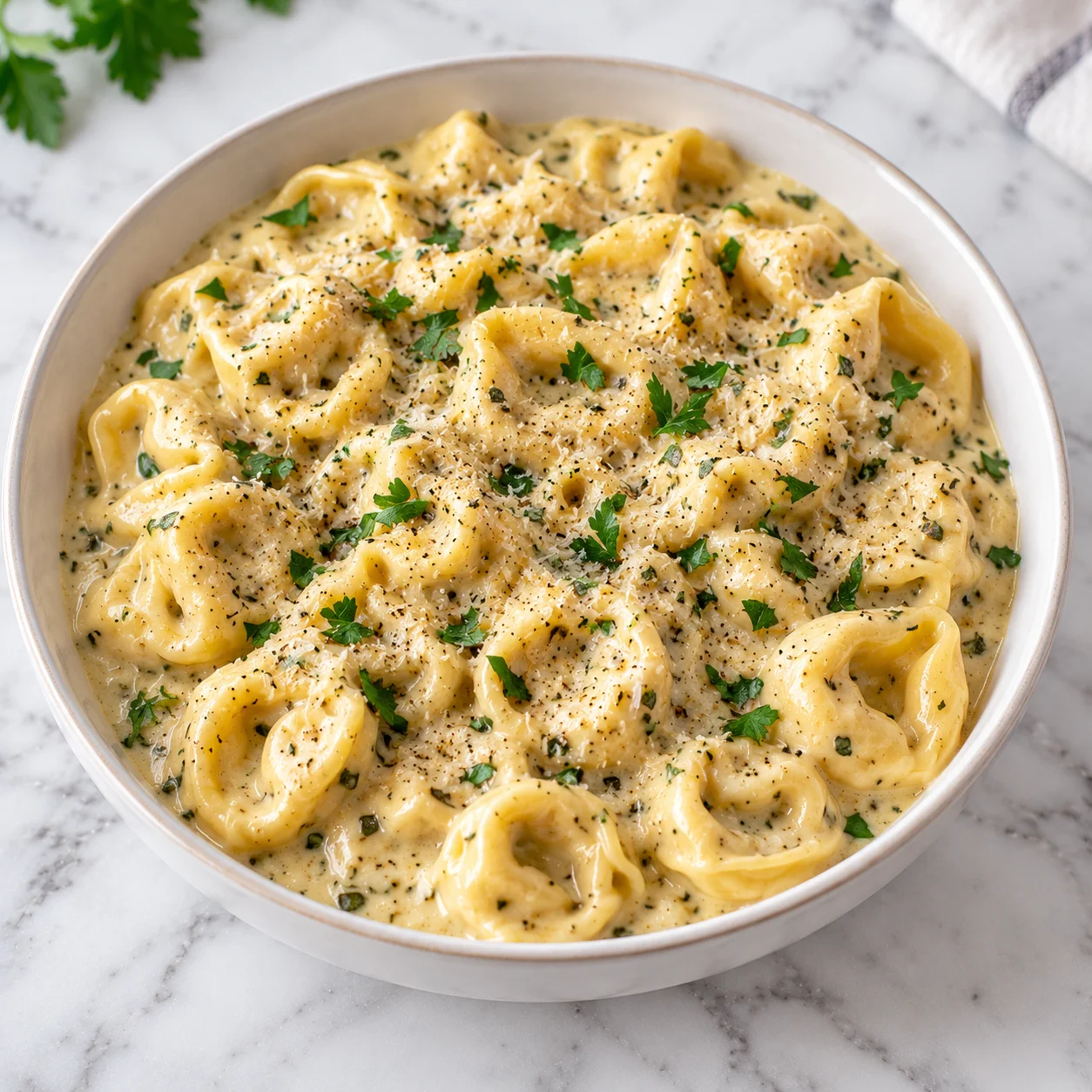 Creamy Tortellini Sauce (30 mins)