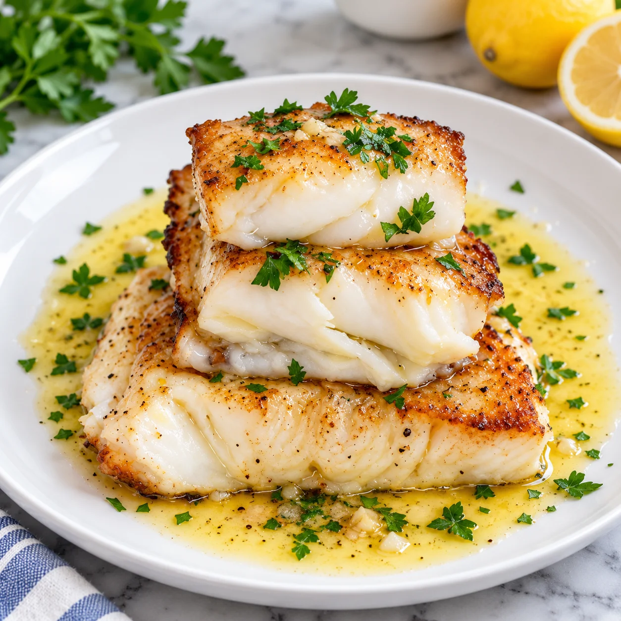 Pan Seared Chilean Sea Bass