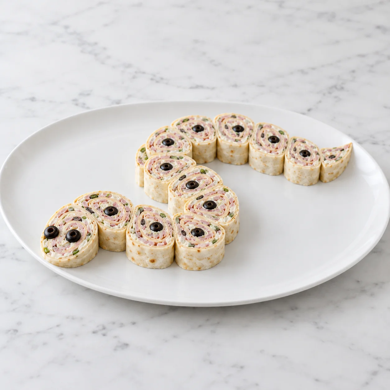 Creamy Ham Pinwheels